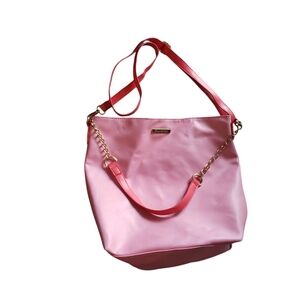 JUICY COUTURE PINK TOTE BAG PURSE OUI FRAGRANCE PROMO BAG description